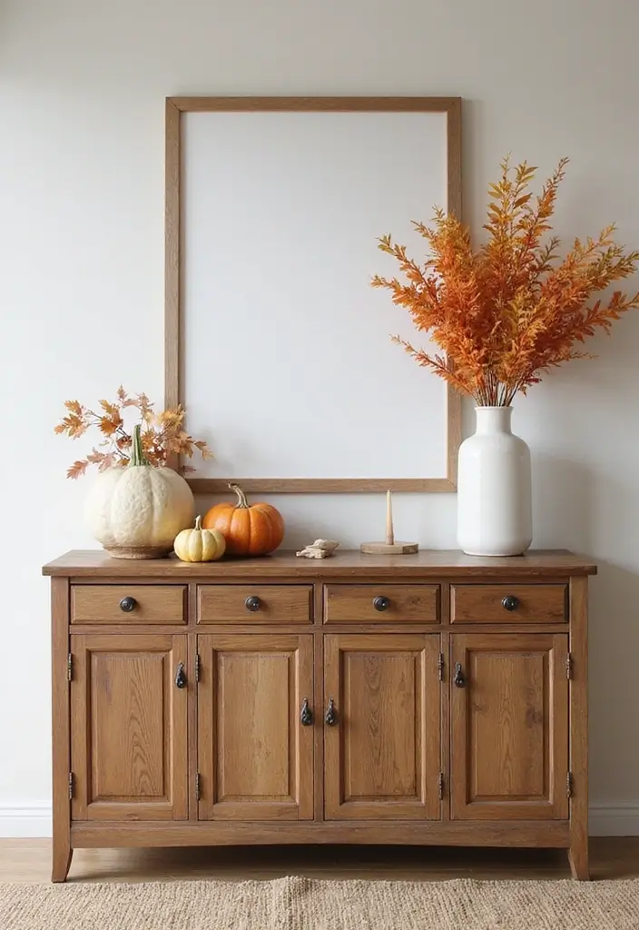 30 Dining Room with Sideboard Styling Tips You’ll Love 10 30 Dining Room with Sideboard Styling Tips You’ll Love - 10. Seasonal Decor Changes