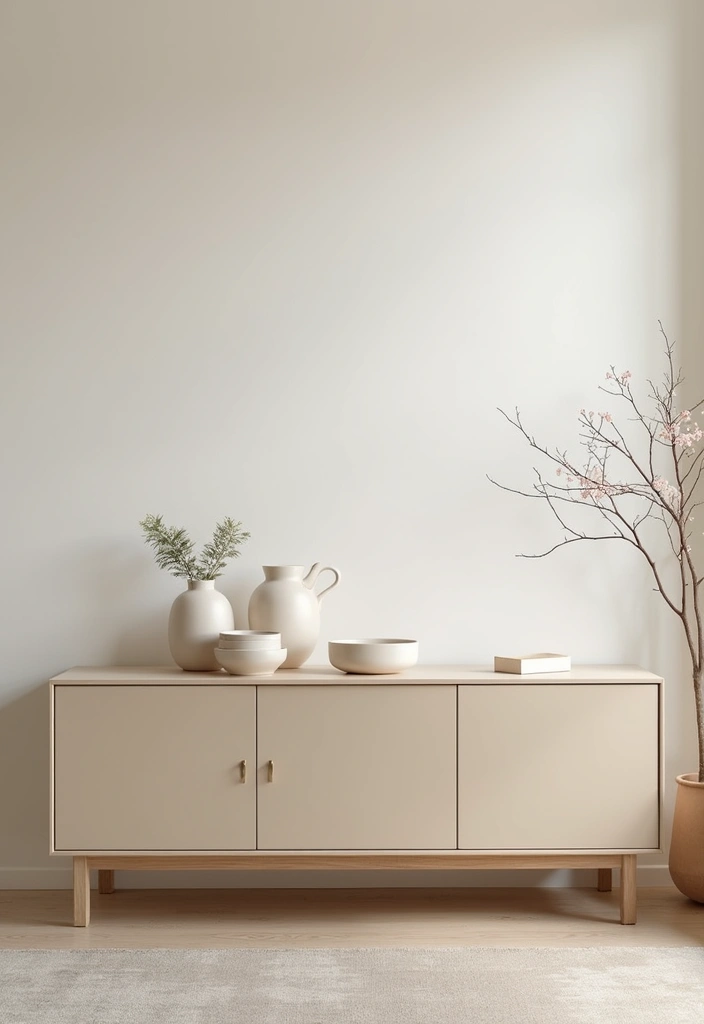30 Dining Room with Sideboard Styling Tips You’ll Love 2 30 Dining Room with Sideboard Styling Tips You’ll Love - 2. Neutral Color Palettes