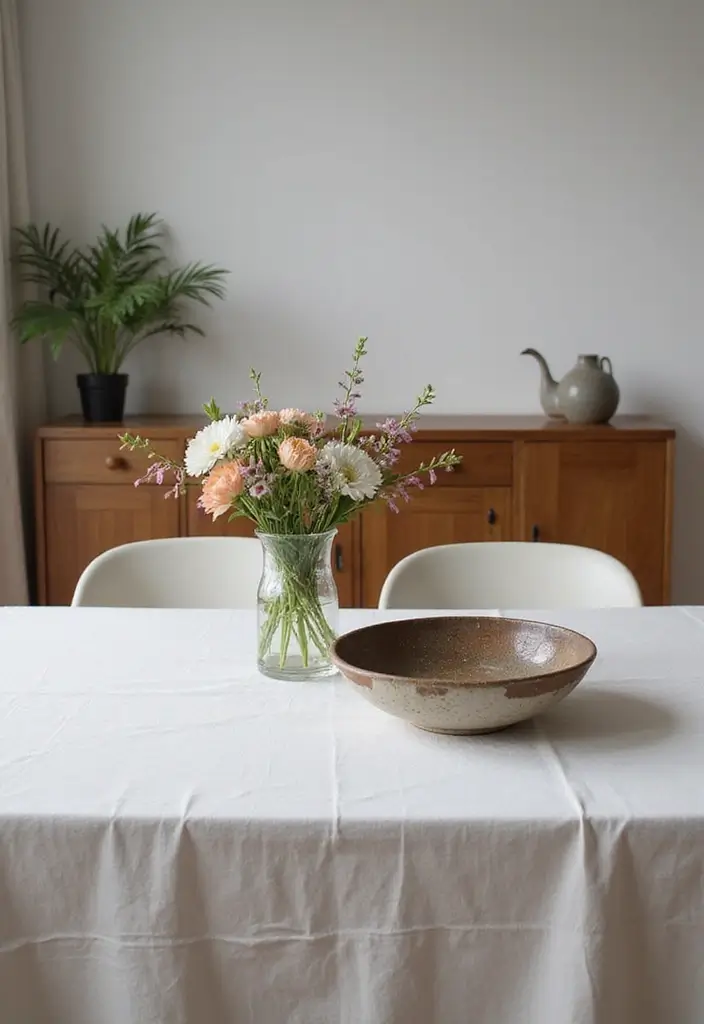 30 Dining Room with Sideboard Styling Tips You’ll Love 25 30 Dining Room with Sideboard Styling Tips You’ll Love - 25. Minimalist Centerpieces