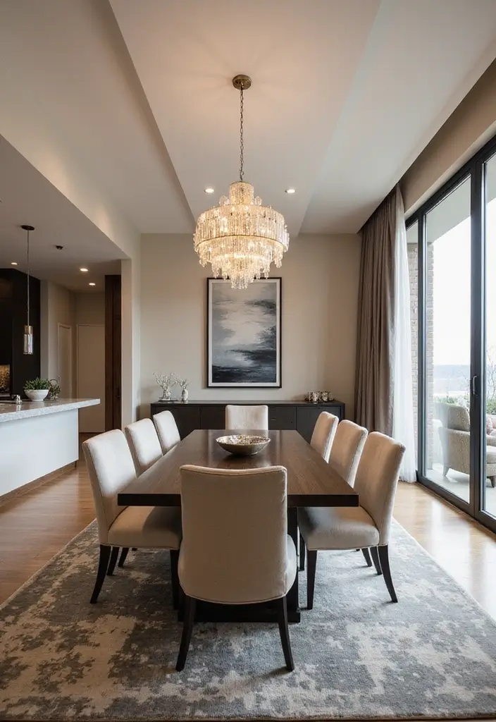 30 Huge Dining Room Layouts That Wow Every Guest - 1. The Grand Open Concept