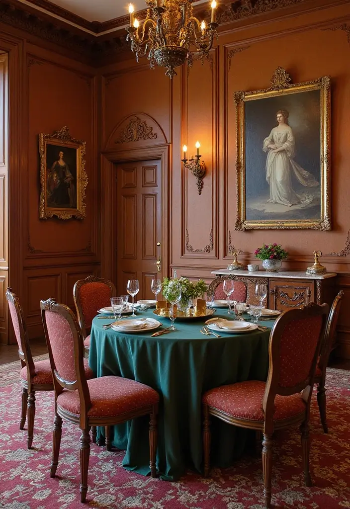 30 Wainscoting Dining Room Inspirations Full of Charm - 18. Intricate Paneling for Elegance