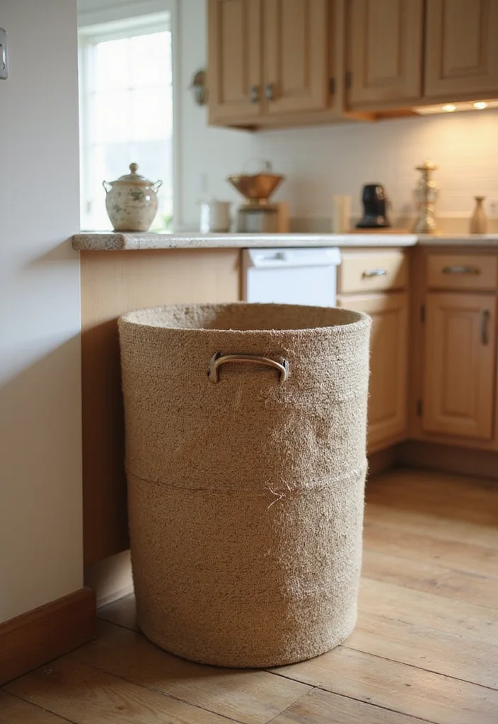 10 Kitchen Trash Can Ideas for Clean Hidden Practical Solutions - 3. Decorative Trash Bins
