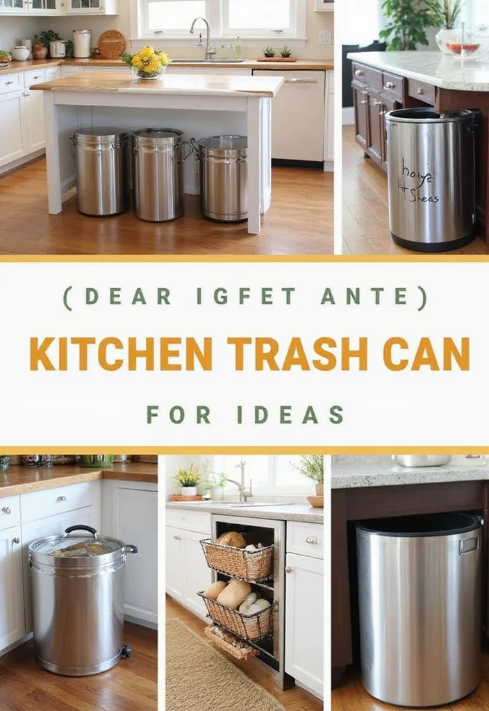 10 Kitchen Trash Can Ideas for Clean Hidden Practical Solutions - Conclusion