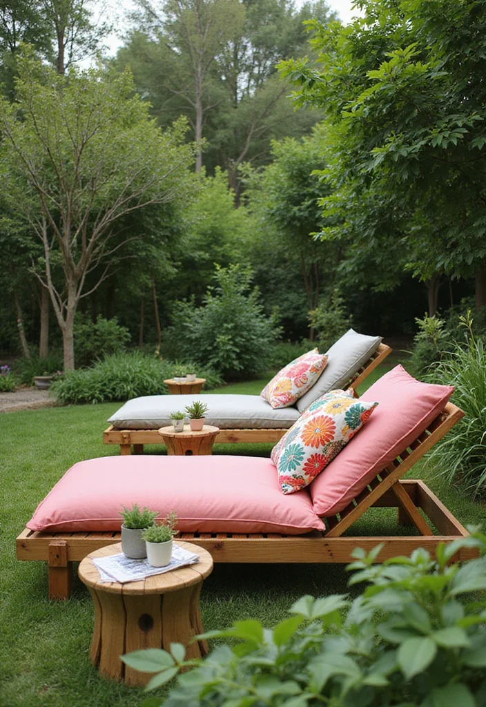 12 Backyard Patio Seating Ideas for Comfortable Relaxed Arrangements 12 12 Backyard Patio Seating Ideas for Comfortable Relaxed Arrangements 2. Eco Friendly Lounge Chairs
