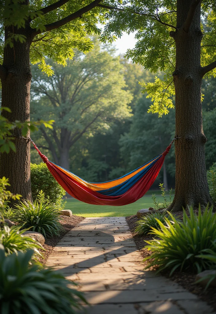 12 Backyard Patio Seating Ideas for Comfortable Relaxed Arrangements 23 12 Backyard Patio Seating Ideas for Comfortable Relaxed Arrangements 3. Cozy Hammocks