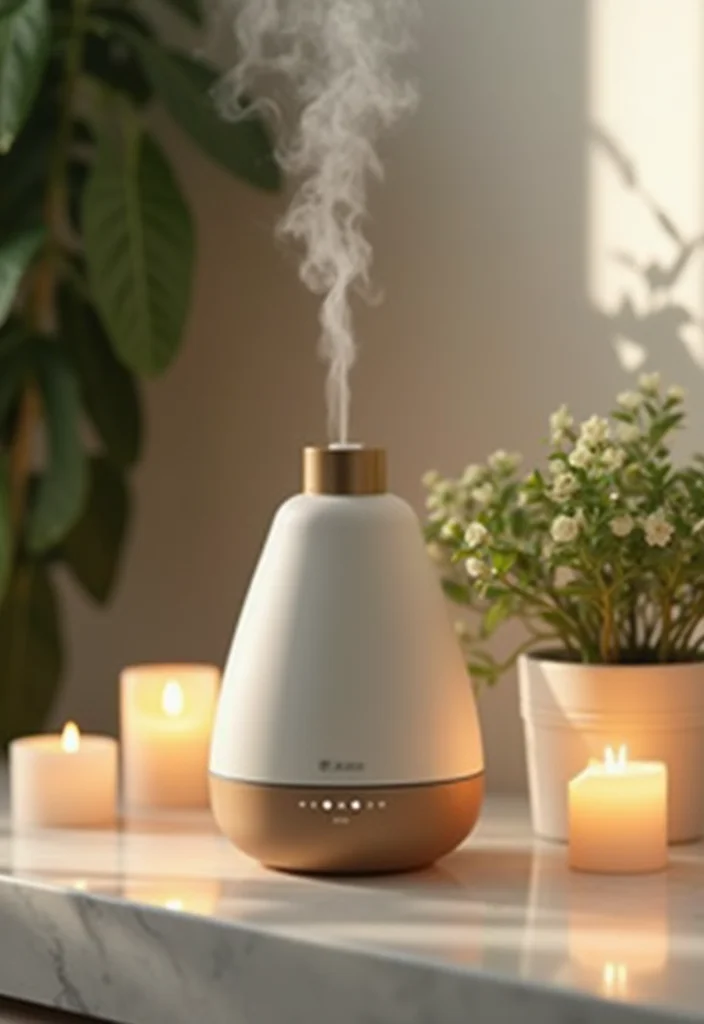 12 Bathroom Accessories Ideas for Stylish Practical Everyday Use - 12. Aromatherapy Diffuser