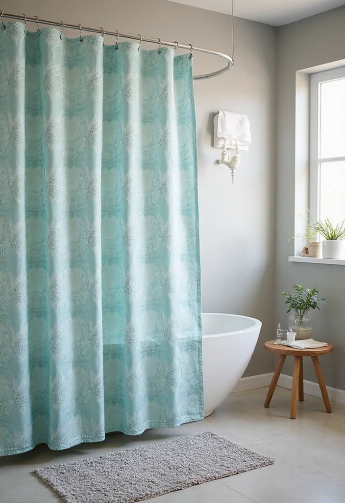 12 Bathroom Accessories Ideas for Stylish Practical Everyday Use - 4. Biodegradable Shower Curtains