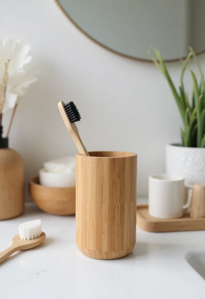 12 Bathroom Accessories Ideas for Stylish Practical Everyday Use - 8. Sustainable Toothbrush Holder