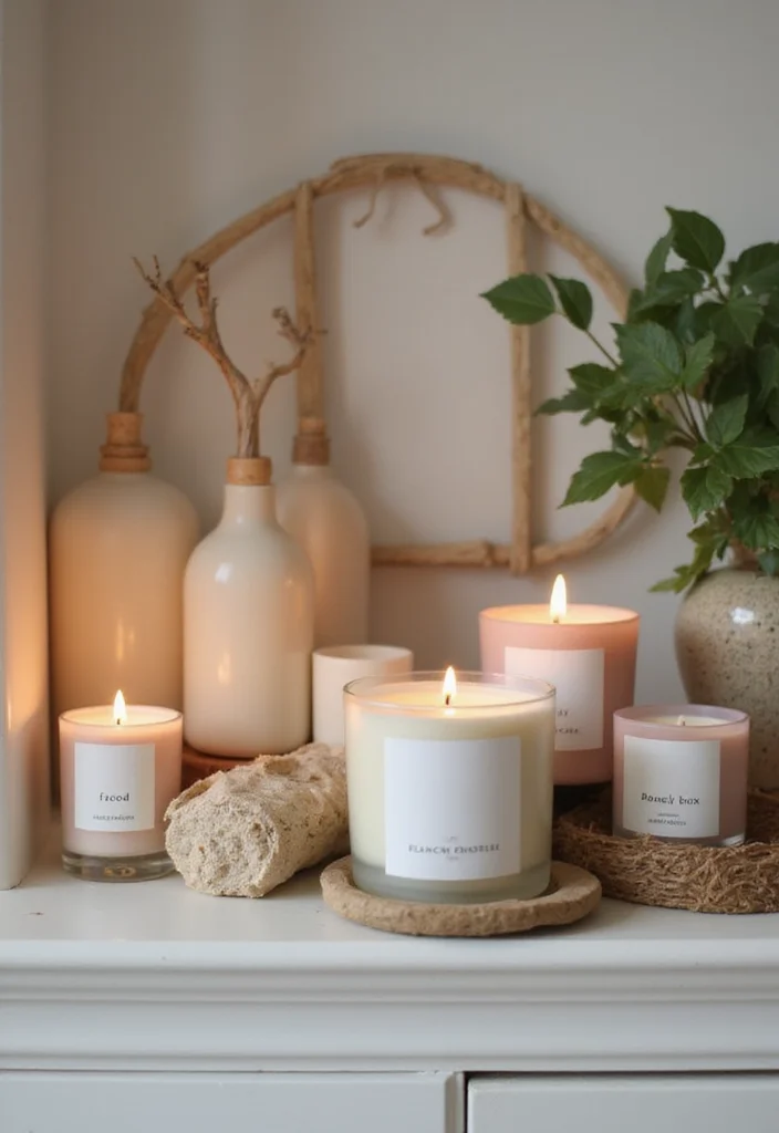 12 Bathroom Accessories Ideas for Stylish Practical Everyday Use - 9. Plant-Based Candles