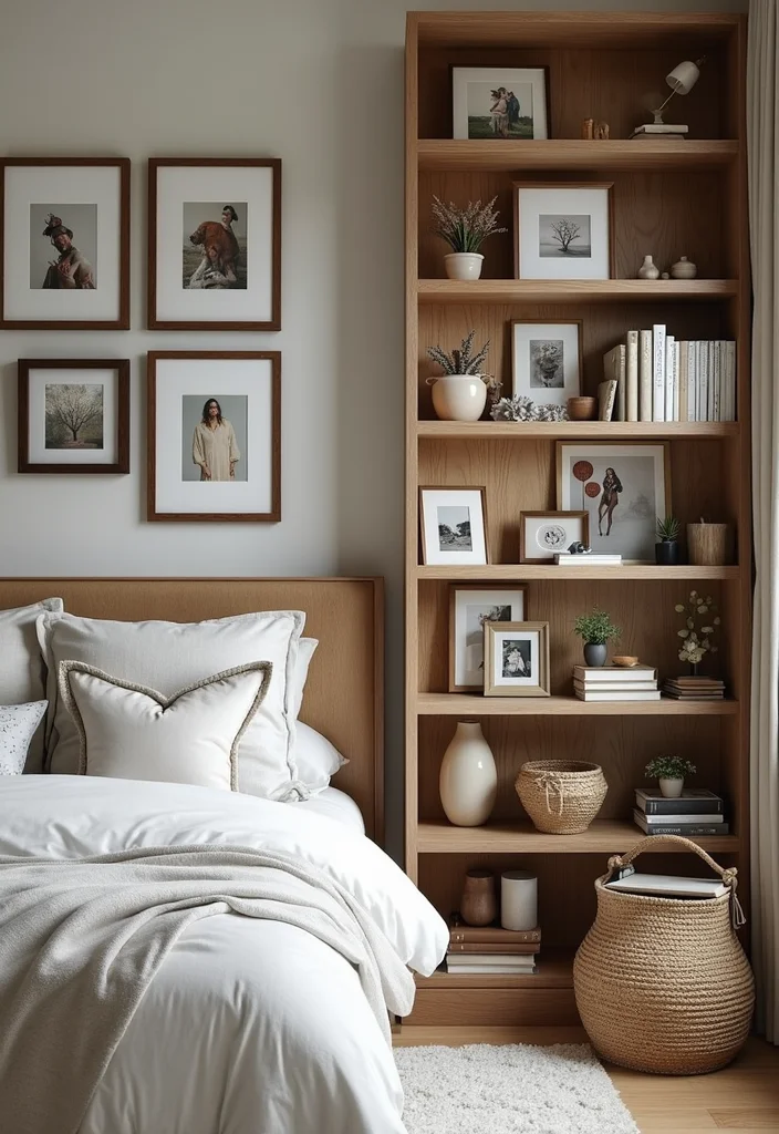 12 Bedroom Library Ideas for Cozy Warm Reading Retreats - 12. Personal Touches