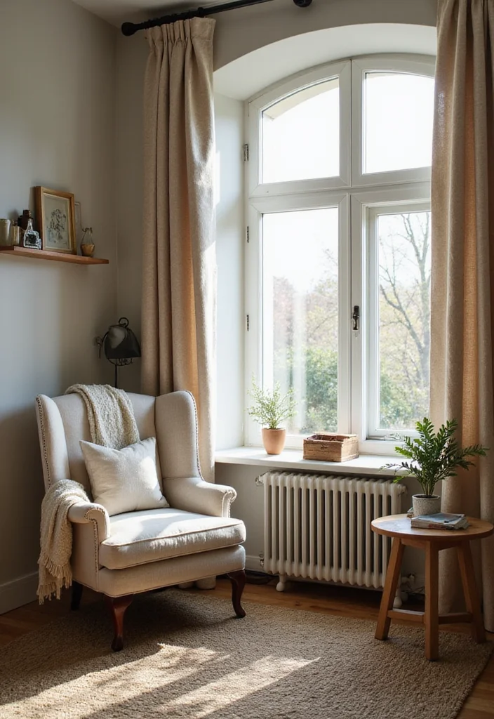 12 Bedroom Library Ideas for Cozy Warm Reading Retreats - 4. Cozy Reading Chair