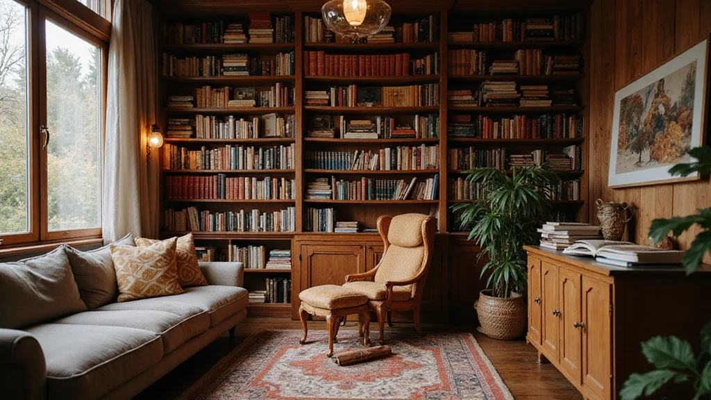 12 Bedroom Library Ideas for Cozy Warm Reading Retreats