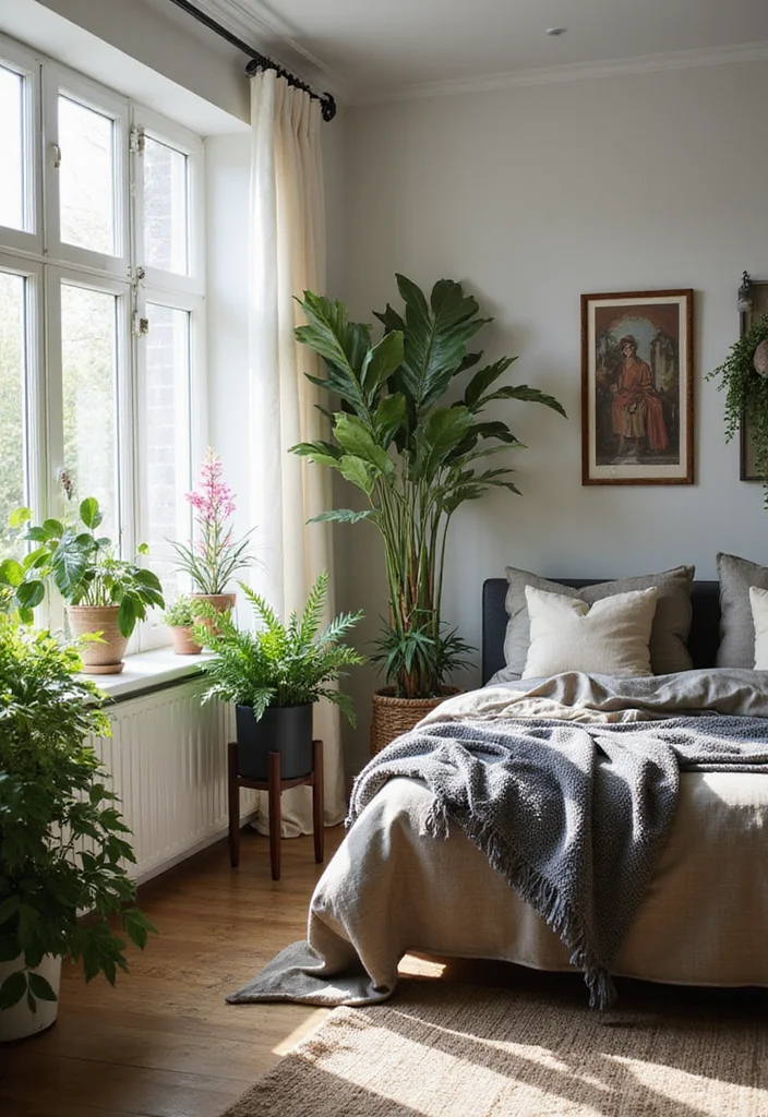 12 Black and Cream Bedroom Ideas for Bold Soft Balanced Style 78 12 Black and Cream Bedroom Ideas for Bold Soft Balanced Style 8. Incorporating Nature