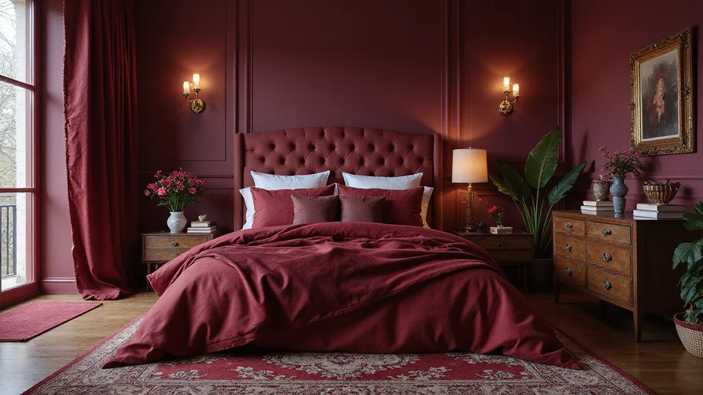 12 Burgundy Bedroom Ideas for Rich Elegant Cozy Depth