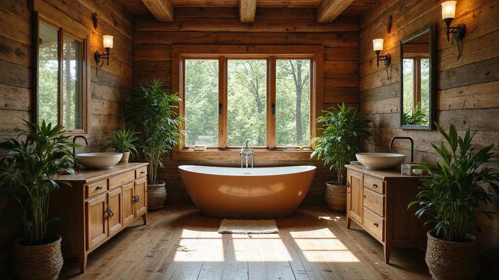 12 Cabin Bathroom Ideas for Cozy Rustic Nature Inspired Charm