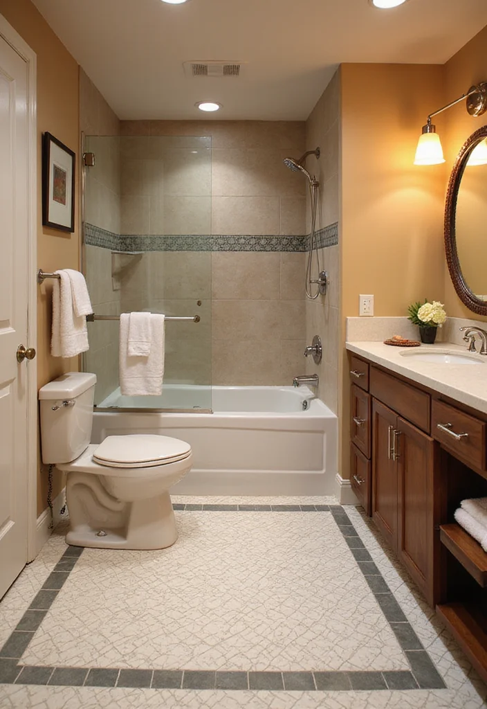 12 Handicapped Bathroom Ideas for Safe Comfortable Accessible Design 4. Non Slip Flooring