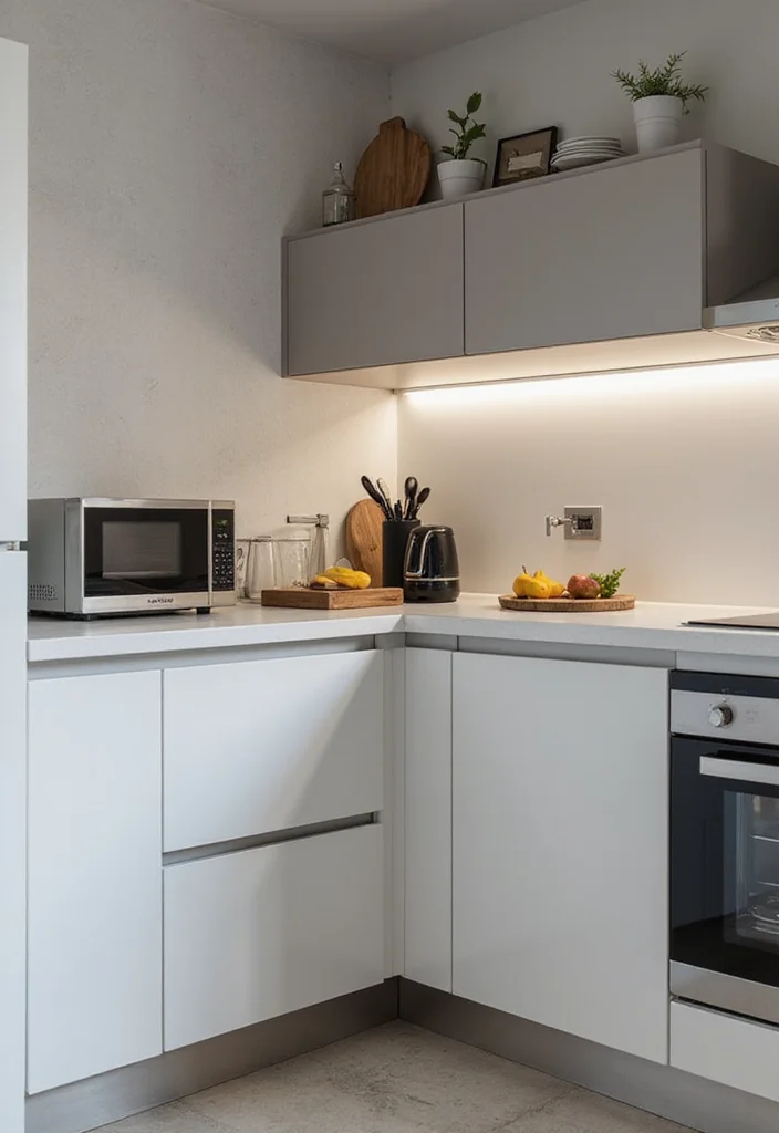 12 Kitchen Corner Decor Ideas for Pretty Functional Accents 122 12 Kitchen Corner Decor Ideas for Pretty Functional Accents 12. Small Scale Corner Appliances for Efficiency