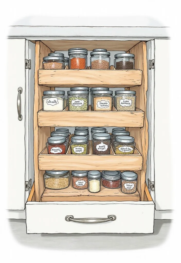 12 Kitchen Drawer Ideas for Organized Efficient Storage 2. Tiered Storage Solutions