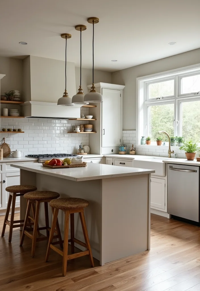 12 Kitchen Island Storage Ideas for Better Organization and Flow - 4. Add a Breakfast Bar