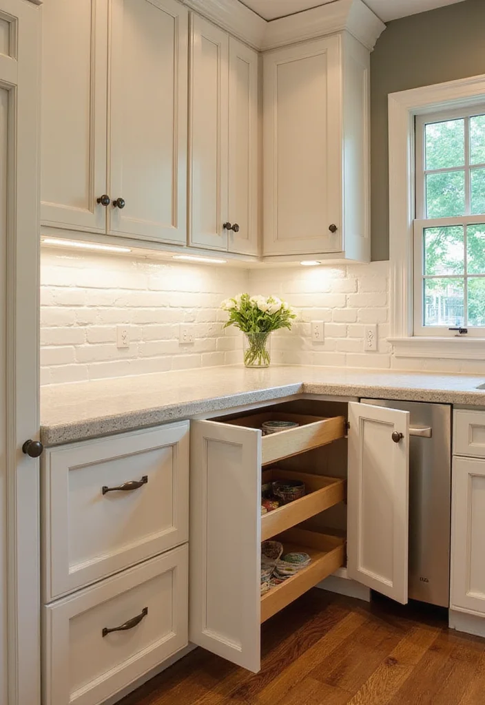 12 Kitchen Upper Cabinets Ideas for Smart Vertical Space Use - 3. Custom Cabinets for Unique Spaces