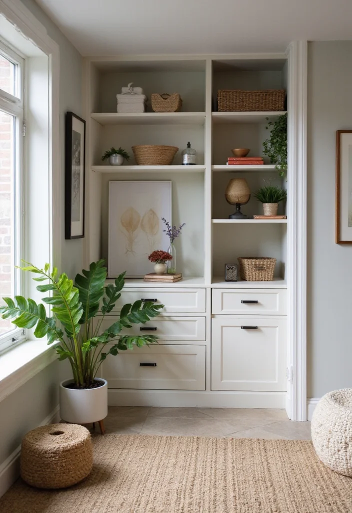 12 Living Room Closet Ideas for Hidden Practical Organization - 11. Closet Decor