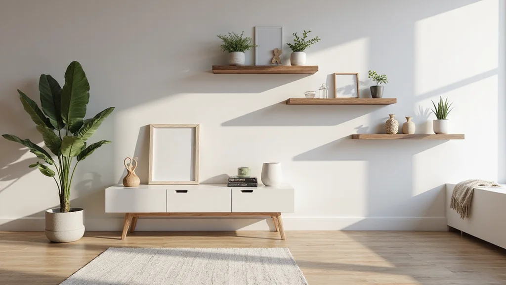 12 Living Room Floating Shelf Decor Ideas for Clean Modern Displays