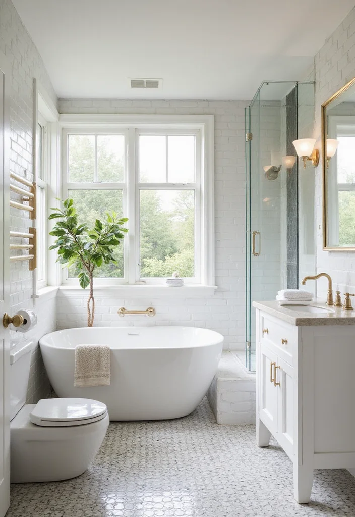 12 Mid Century Bathroom Ideas for Warm Retro Modern Style 111 12 Mid Century Bathroom Ideas for Warm Retro Modern Style - 11. Efficient Layouts