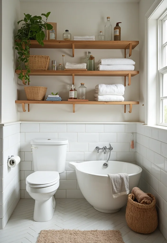12 Mid Century Bathroom Ideas for Warm Retro Modern Style 89 12 Mid Century Bathroom Ideas for Warm Retro Modern Style - 9. Stylish Storage Solutions