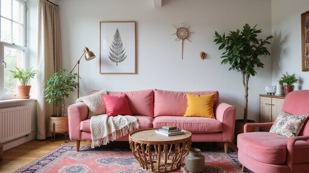 12 Pink Sofa Living Room Ideas for Playful Bright Chic Style