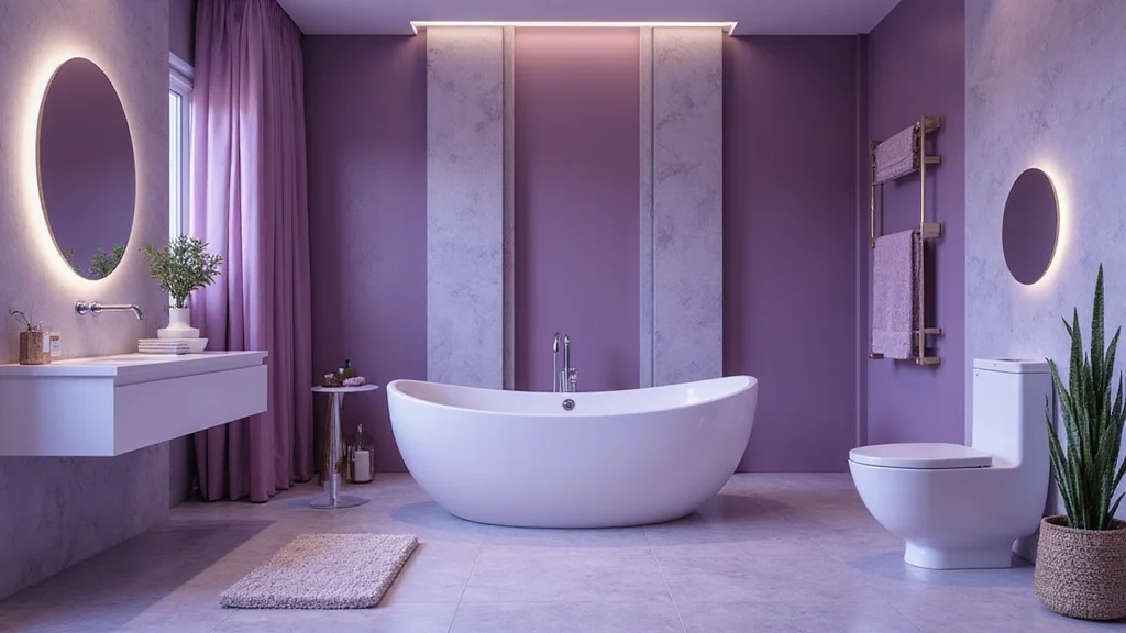 12 Purple Bathroom Ideas for Soft Elegant Bold Style