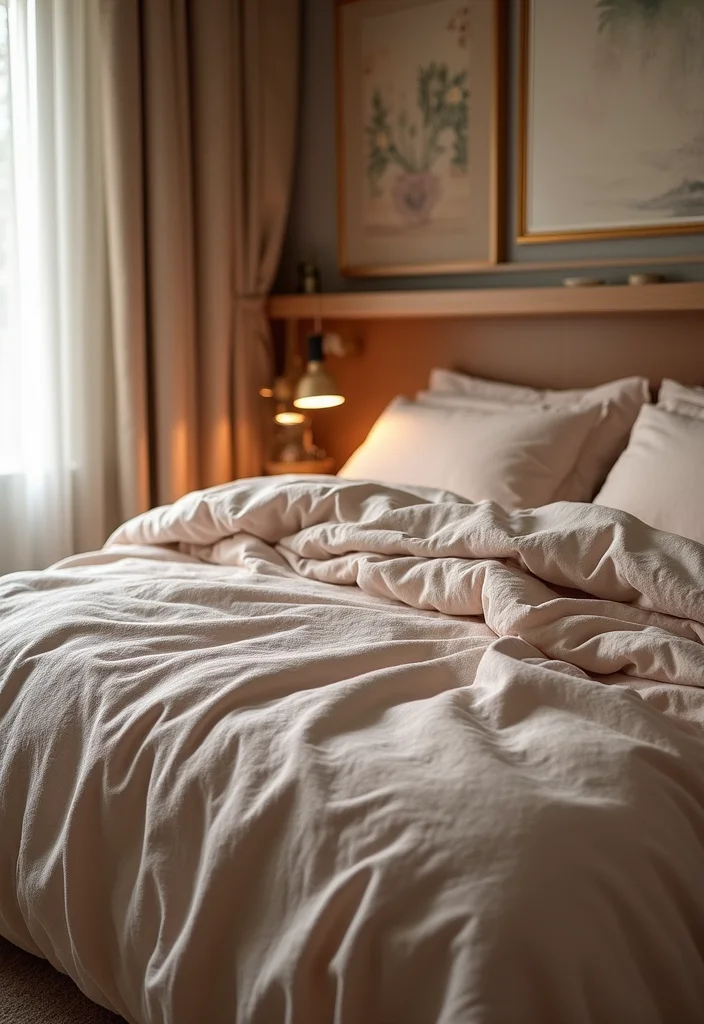 12 Small Couple Bedroom Ideas for Comfortable Practical Sharing - 7. Invest in Quality Bedding