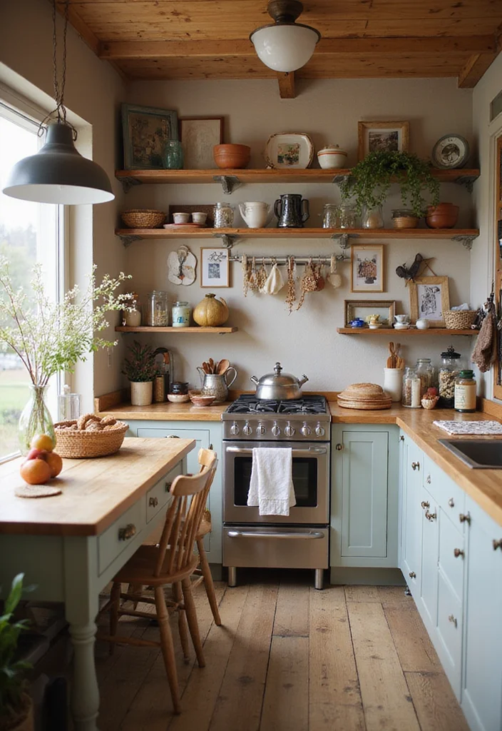 12 Small Farmhouse Kitchen Ideas for Warm Rustic Efficient Living - 12. Personal Touches