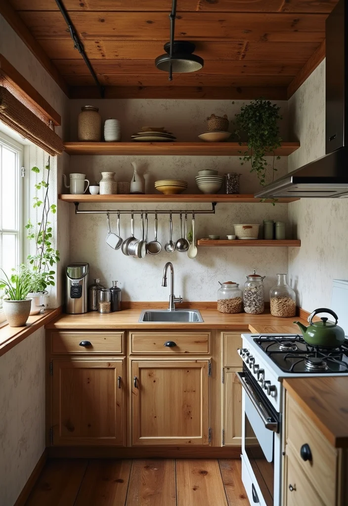 12 Small Farmhouse Kitchen Ideas for Warm Rustic Efficient Living - 7. Space-Saving Solutions