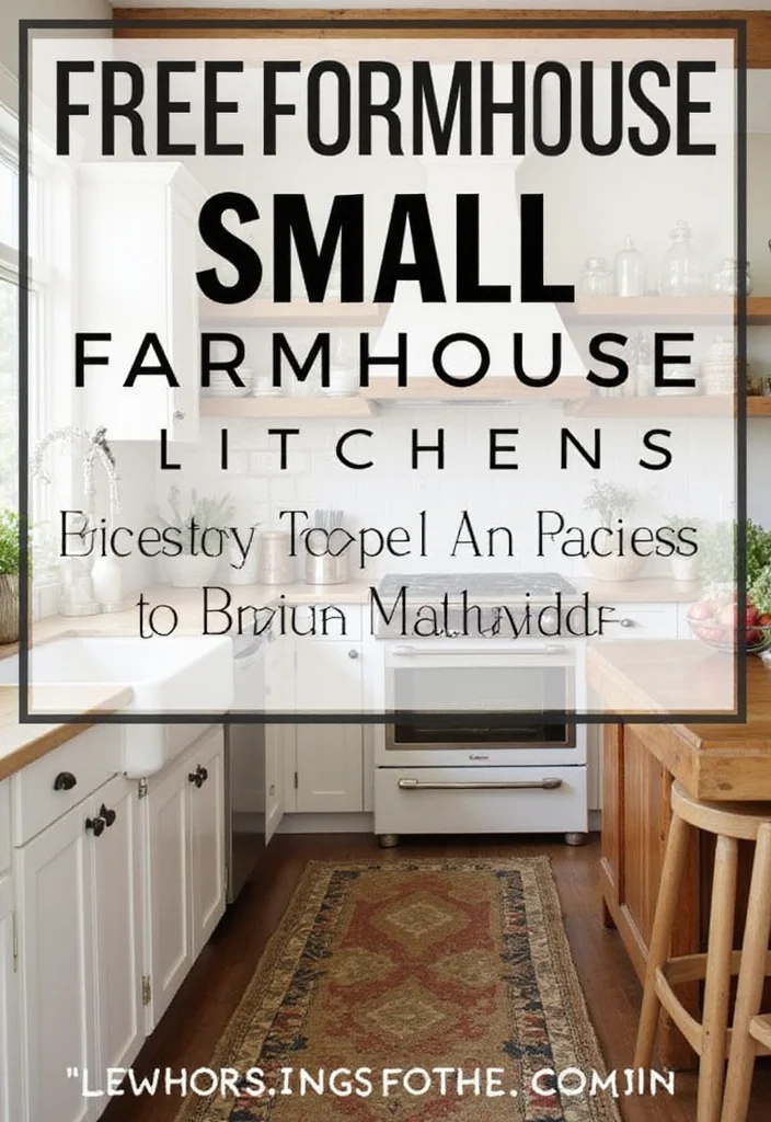 12 Small Farmhouse Kitchen Ideas for Warm Rustic Efficient Living - Conclusion