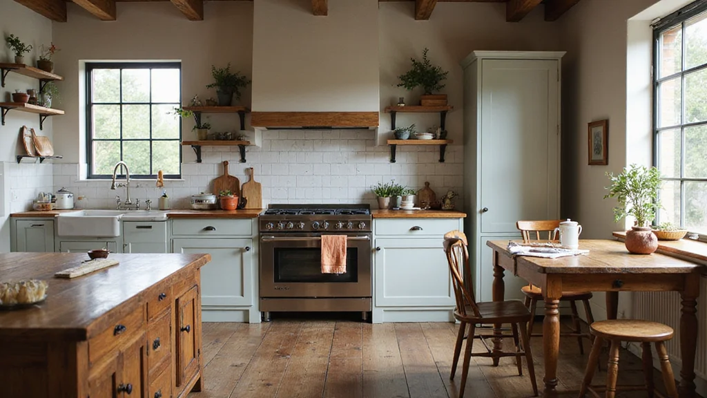 12 Small Farmhouse Kitchen Ideas for Warm Rustic Efficient Living