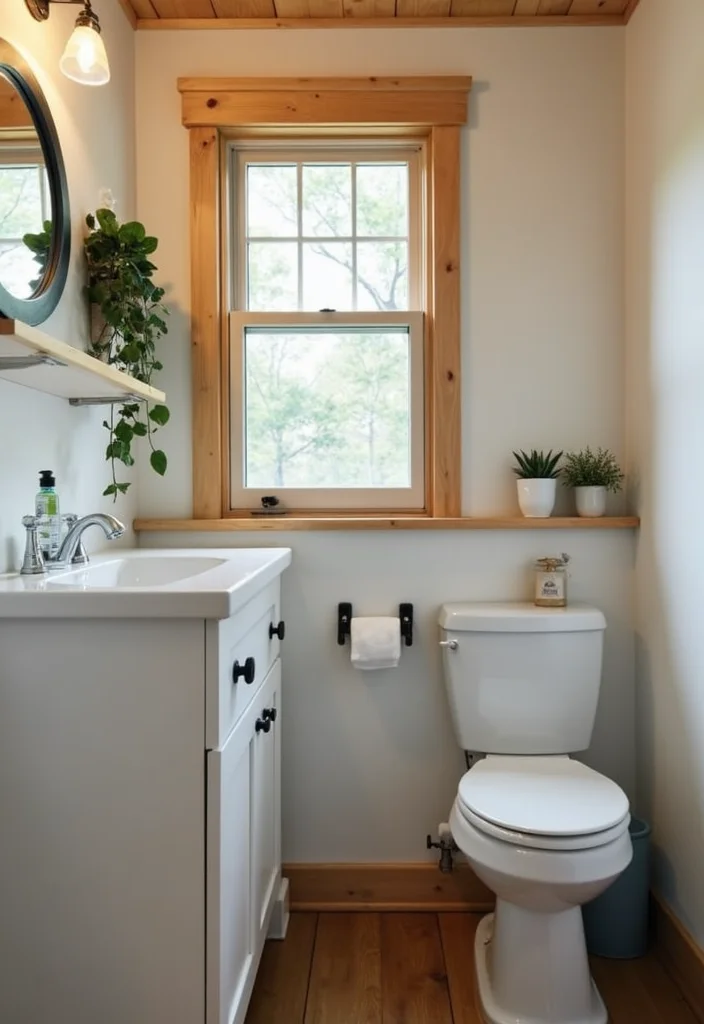 12 Tiny House Bathroom Ideas for Smart Compact Functional Layouts - 6. Sustainable Water Solutions