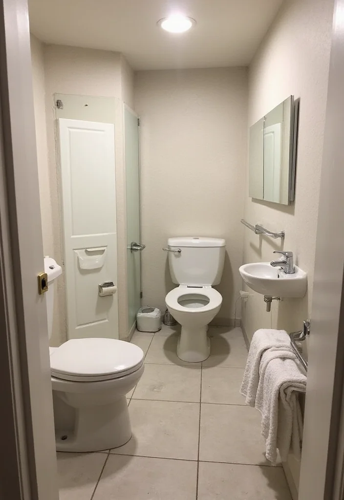 12 Tiny House Bathroom Ideas for Smart Compact Functional Layouts - 8. Efficient Layouts