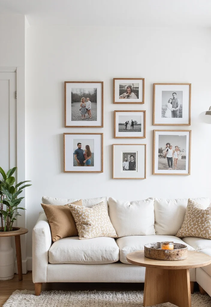 12 White Wall Living Room Ideas for Bright Fresh Minimal Style - 10. Personal Touches