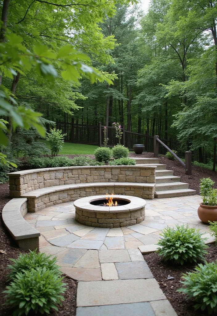 14 Aesthetic Backyard Ideas for Trendy Pretty Outdoor Spaces - 10. Natural Stone Features