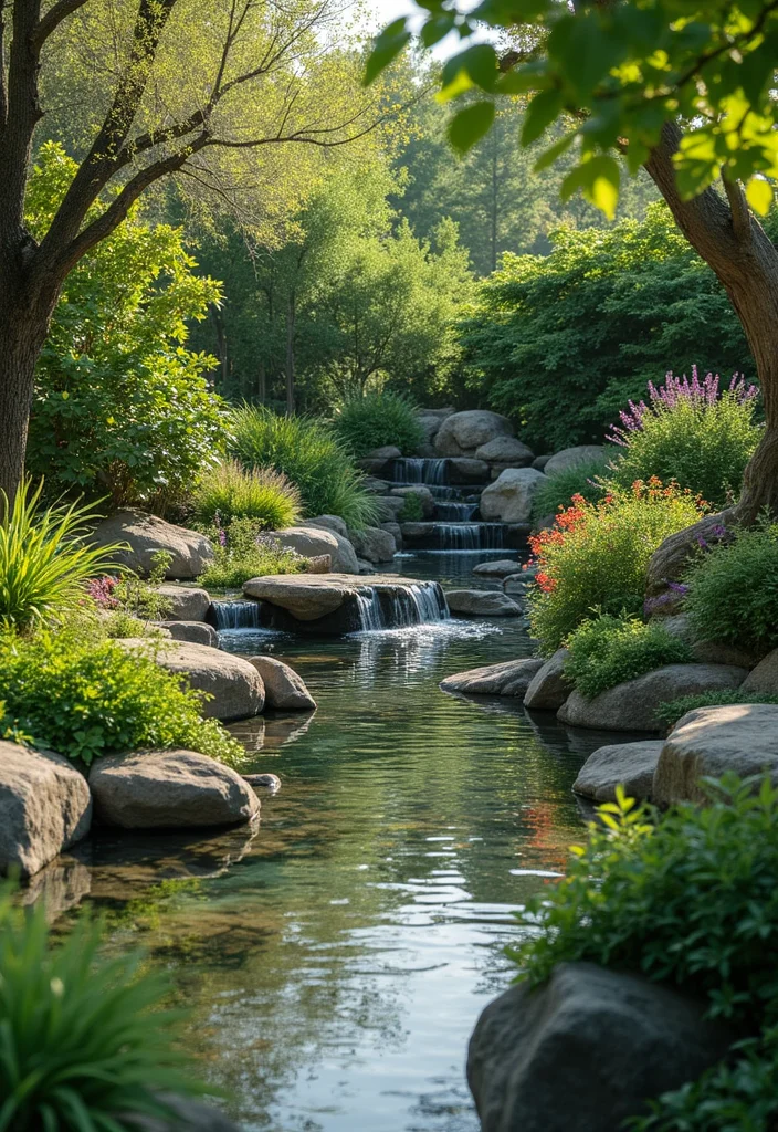 14 Aesthetic Backyard Ideas for Trendy Pretty Outdoor Spaces - 14. Serene Water Features