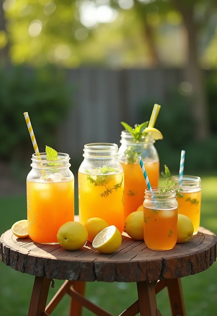 14 Backyard Gathering Ideas for Warm Social Outdoor Moments 78 14 Backyard Gathering Ideas for Warm Social Outdoor Moments 8. Sweet Tea and Lemonade Stand