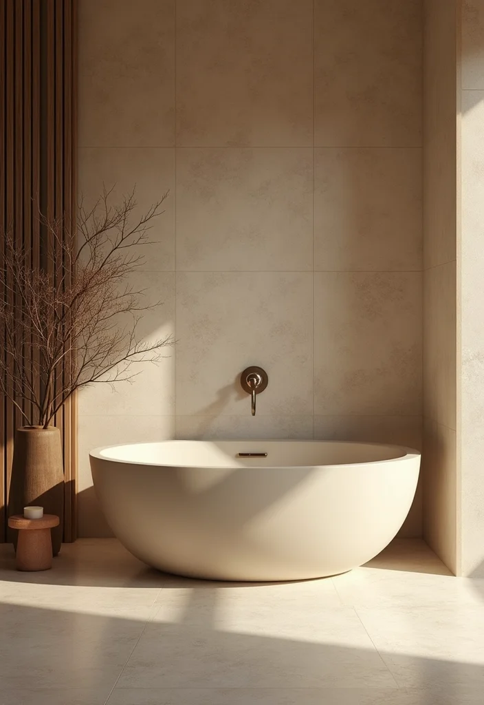 14 Beautiful Bathroom Ideas for Bright Stylish Relaxing Spaces - 7. Zen-Inspired Spa Retreat