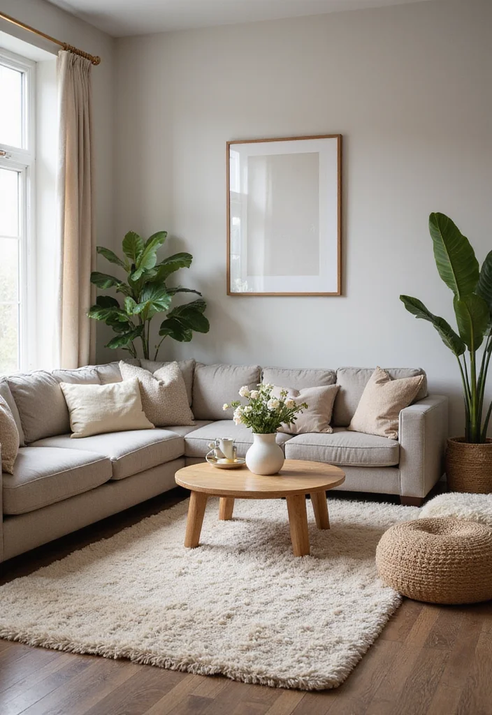 14 Comfy Living Room Ideas for Warm Relaxed Everyday Comfort 111 14 Comfy Living Room Ideas for Warm Relaxed Everyday Comfort 11. Incorporate Rugs