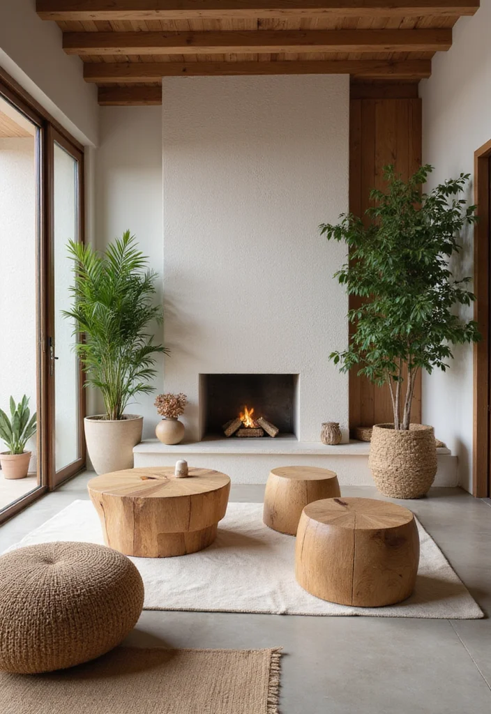 14 Comfy Living Room Ideas for Warm Relaxed Everyday Comfort 12 14 Comfy Living Room Ideas for Warm Relaxed Everyday Comfort 2. Natural Elements