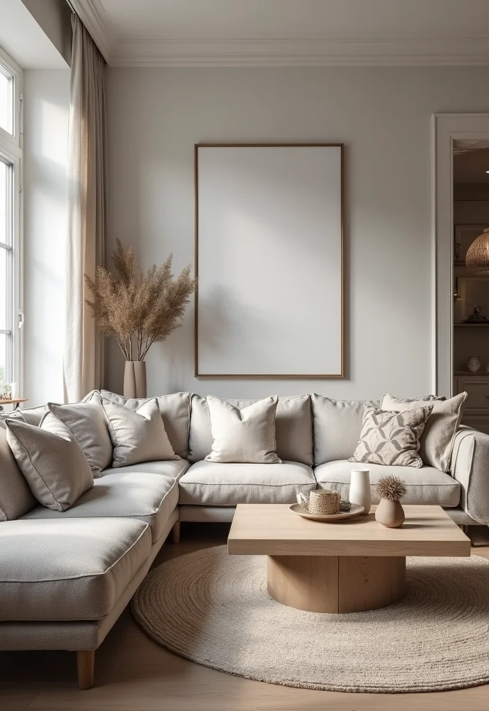 14 Comfy Living Room Ideas for Warm Relaxed Everyday Comfort 23 14 Comfy Living Room Ideas for Warm Relaxed Everyday Comfort 3. Monochromatic Color Schemes