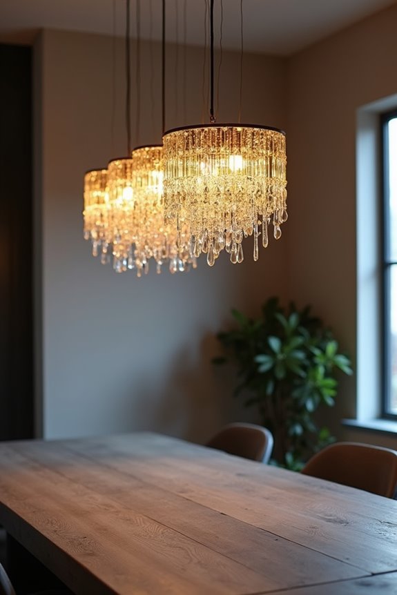 How to Choose the Right Chandelier Size for Your Dining Room 6 calculate chandelier lighting adequacy distance