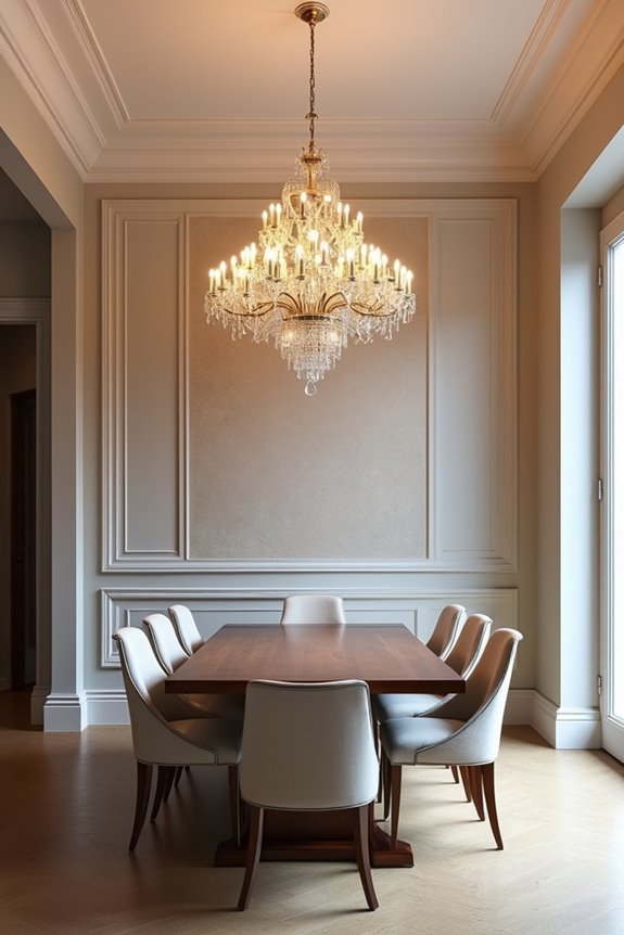 How to Choose the Right Chandelier Size for Your Dining Room 3 ceiling height sets hang