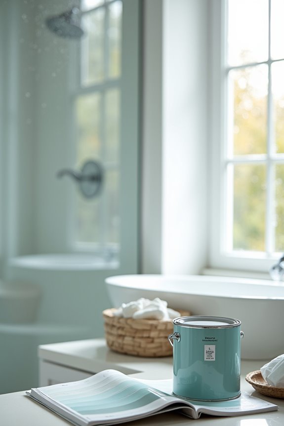 How to Use Exterior Paint Inside My Bathroom Safely 4 check voc avoid harmful additives