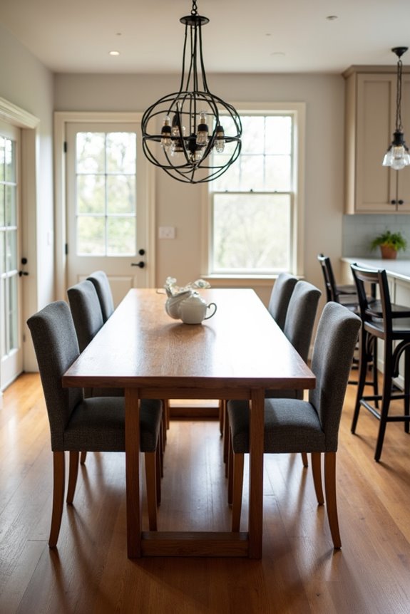 counter height opens small spaces