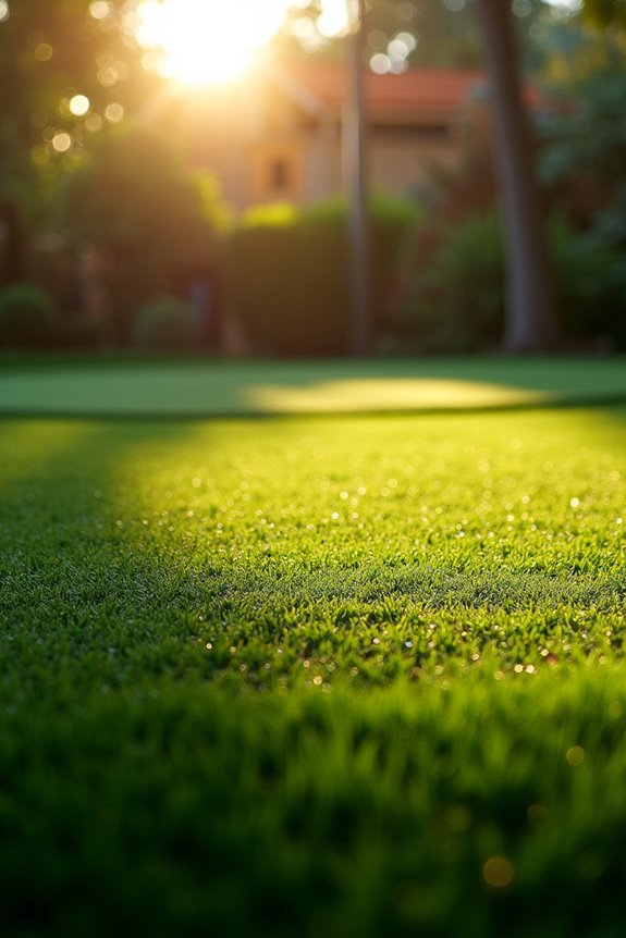 estimated yearly maintenance costs for synthetic green